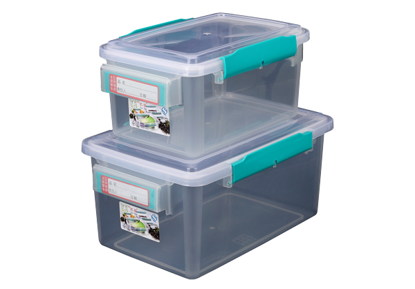 Double buckle fresh-keeping box