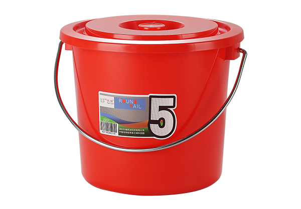 Thickened iron wire bucket